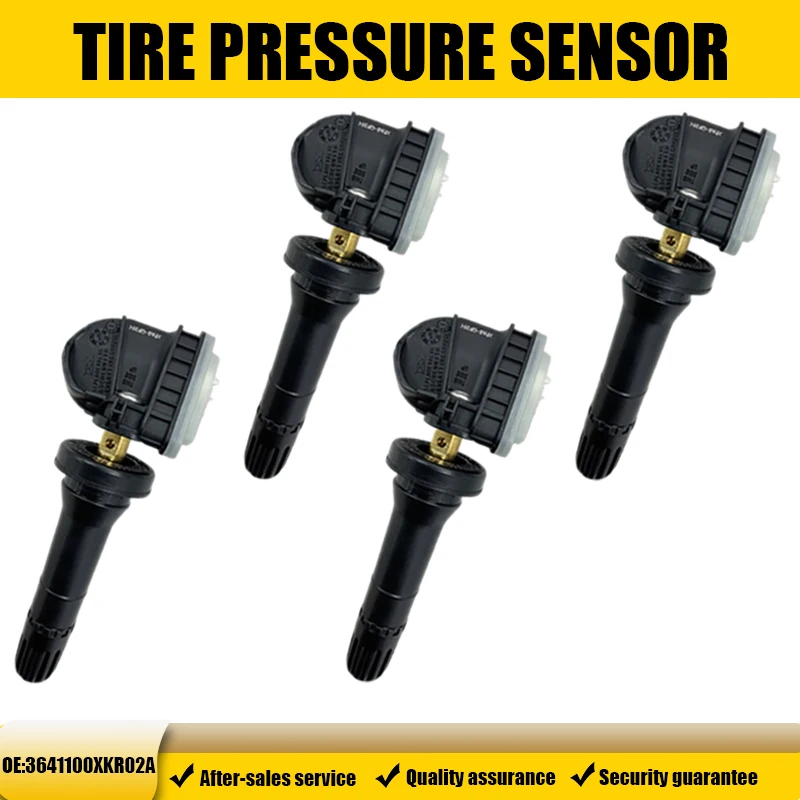 1/4PCS 433MHZ Reifendrucküberwachungssensor TPMS 3641100XKR02A,33641101XKN01A Passend für Great Wall Haval F5 F7 F7X H2S H4 H6III Image