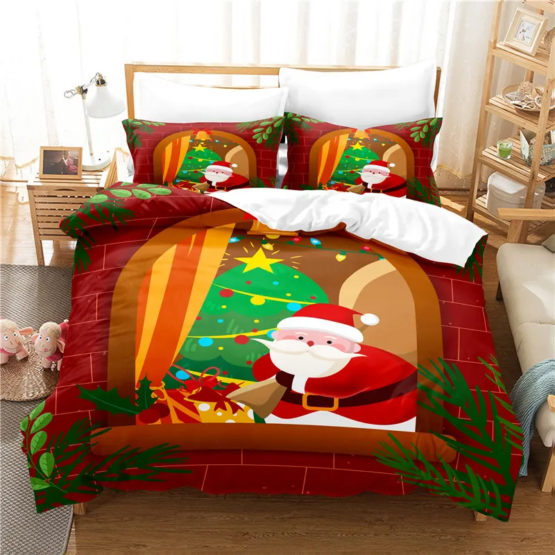 Cadeau grand-père ensemble de literie housse de couette ensemble literie 3d impression numérique linge de lit Queen Size ensemble de literie Design de mode