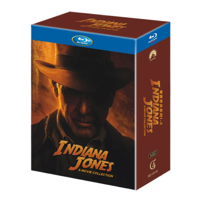 Indiana Jones 1-5 Collector's Edition Blu-ray Disc Image