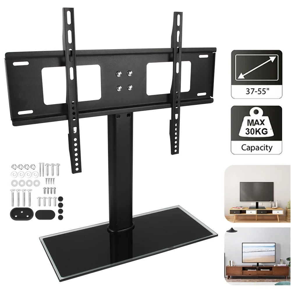 TV-Wandhalterung für 37–55 Zoll TV, universeller fester TV-Ständer, Halter, Rahmen, Wand-TV-Ständer, tragend, 30 kg TV-Halterung