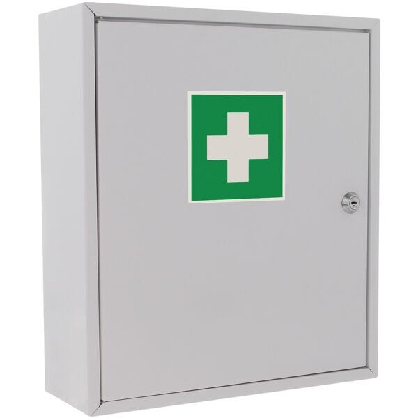 Rottner Medikamentenschrank »MK1« Zylinderschloss weiß weiß, 36x11x31.5 cm