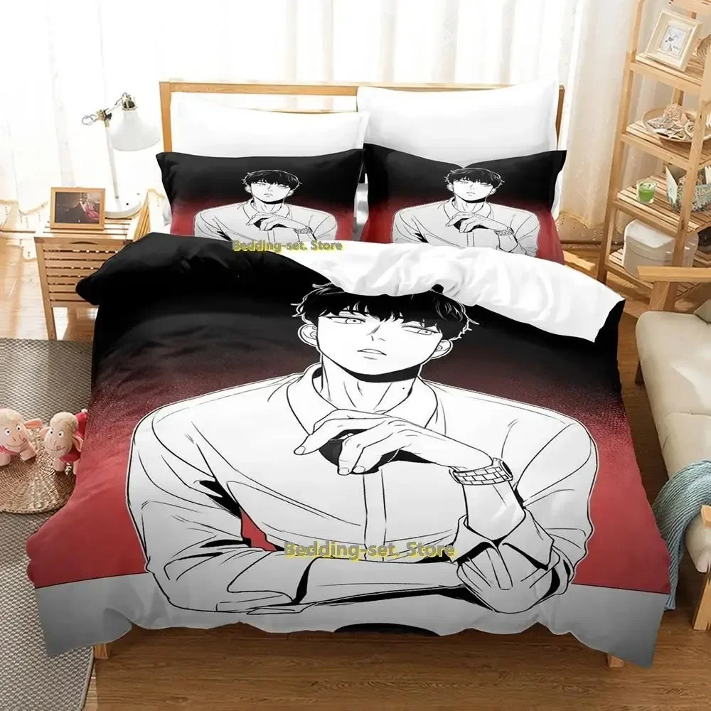 Nouvel ensemble de literie Bj Alex, ensemble de literie simple, double, queen, king size, ensemble de literie pour adultes et enfants, ensemble de housse de couette, ensemble de draps imprimés en 3D,