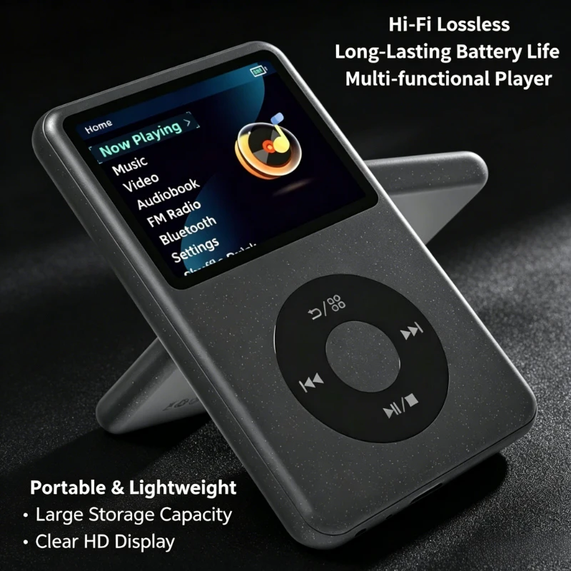 Nouveau lecteur MP3 Ipod Classic 64 Go Bluetooth, lecteur de musique HiFi Dap avec radio, vidéo, INNIOASIS Y1 Electronics Walkman