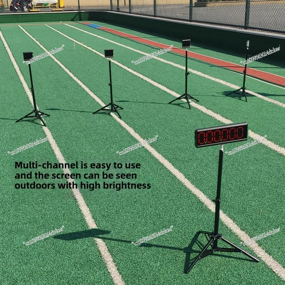 Infrarot-Laser-Timer für Leichtathletik, Rollschuhlaufen, Rennwettbewerbe, Kincana-Timer, Sprinttest mit automatischer Sensorik Image
