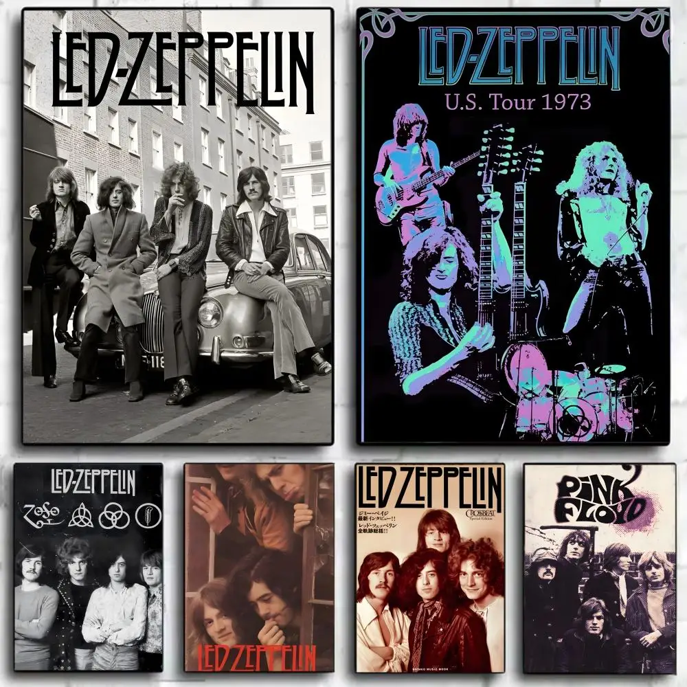 Led Zeppelin Poster, Wandkunstdruck, Poster, dekoratives Wandbild, Heimdekoration, Geschenk, ungerahmt Image