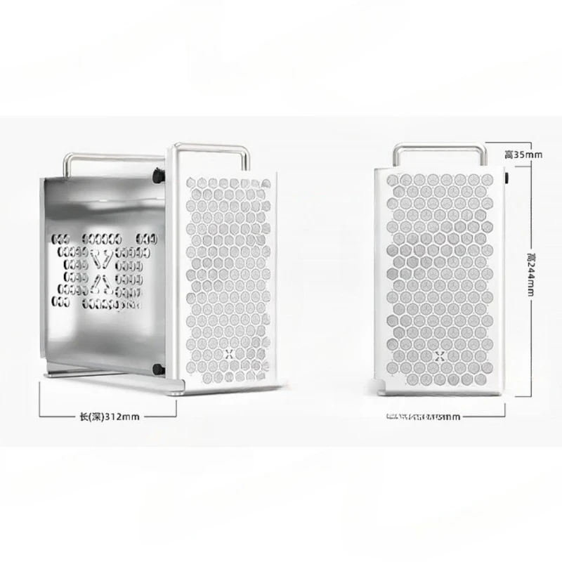 Boîtier ITX portable en aluminium, mini boîtier d