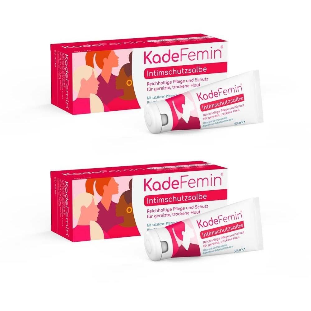 Kadefemin Intimschutzsalbe 2x 2x50 ml Salbe