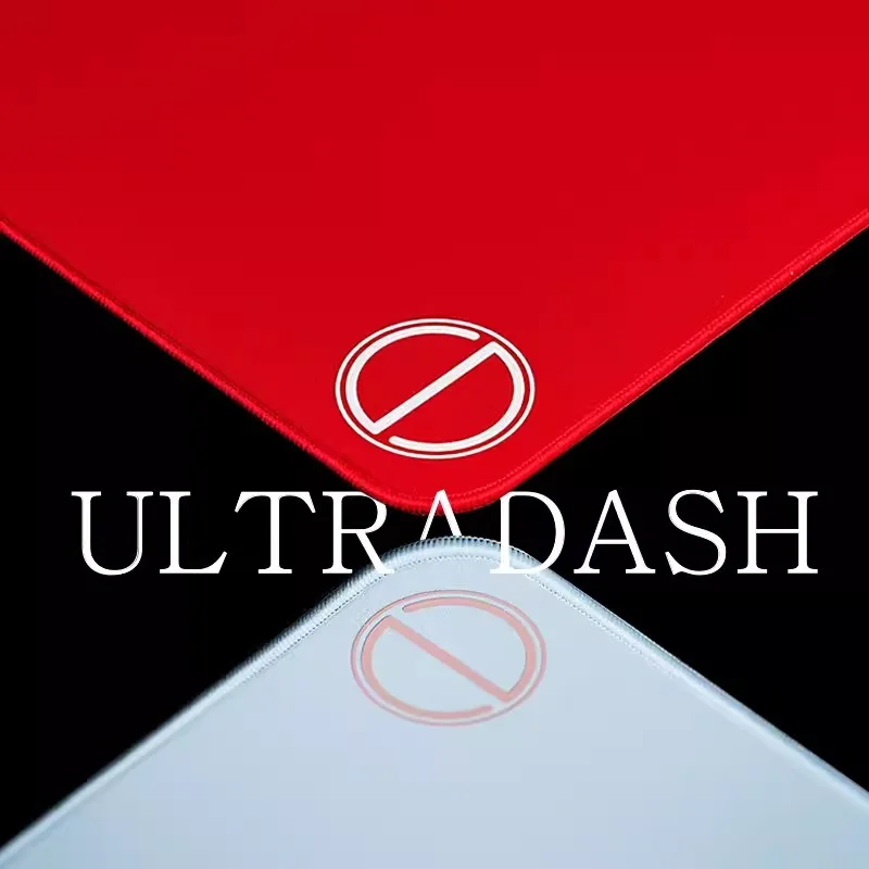 1 Stück Ultra glide Miau Ultra dash Ud Esport Gaming Mauspad hellblau rot große Maus matte für Csgo Pubg 490*420mm Image