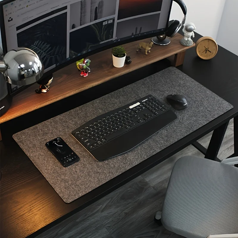 Gaming Zubehör Wollfilz Mauspad Große Größe Schreiben Matte Tastatur Mäuse Matte Nicht-slip Home Office Computer Schreibtisch Schutz