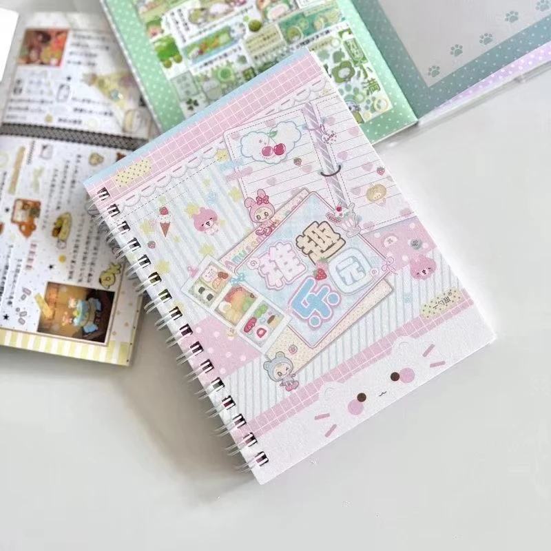 Seventh Issue Kindliche Spaß-Paradies-Stickerbücher: Kleine Tier- und Stern-Schneidefolien-Sticker, Niedliche Kleine Dinge Touch-Folien-Sticker Image