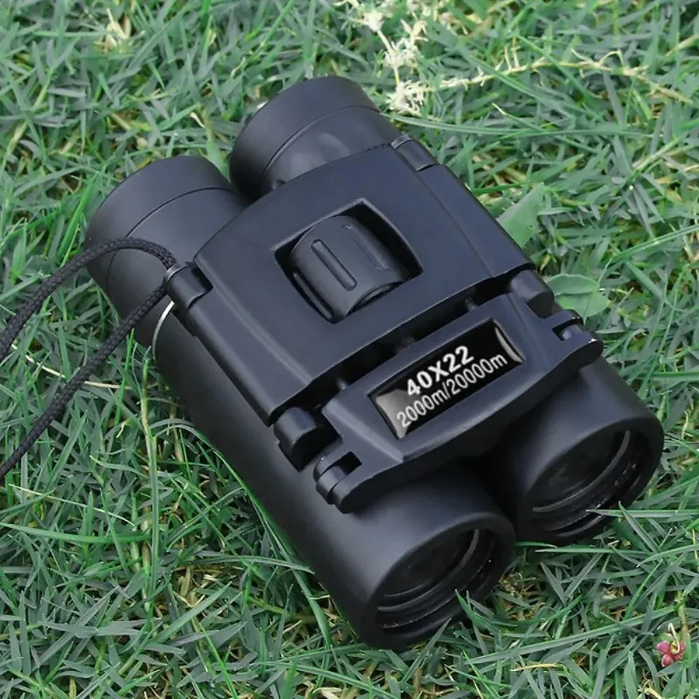 40x22 HD Leistungsstarkes Fernglas 2000M Reichweite Faltbares Mini-Teleskop BAK4 FMC Optik für Jagd Sport Outdoor Camping Reisen Image