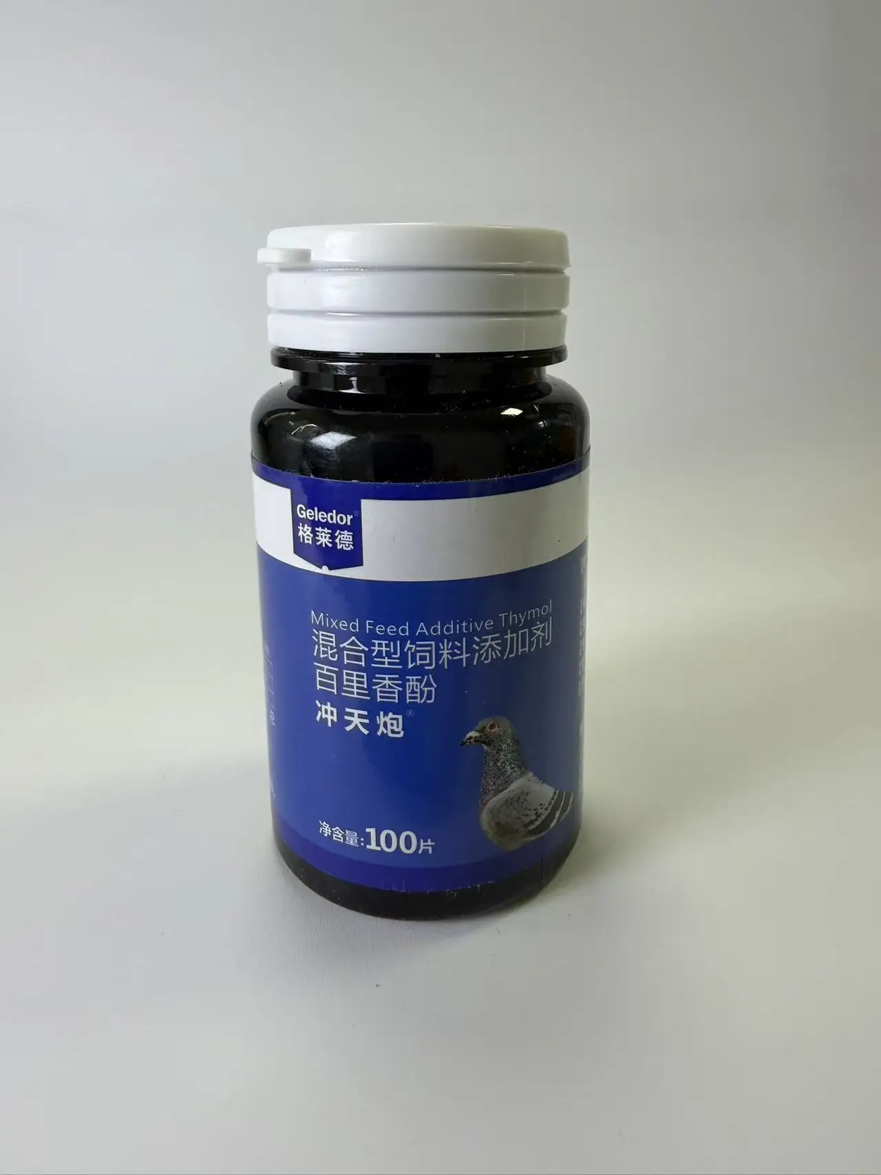 100 Tabletten Tauben-Atemwegs- & Trichomonas-Behandlung, gegen Chlamydien, Mundschwelle, Gesundheitspflege für Brieftauben Image