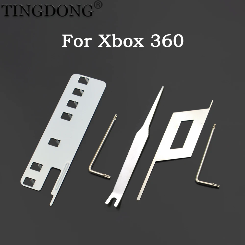 Für XBOX360 Slim & Fat Reparatur-Werkzeugset Professionelle Schraubenentfernungs- und Öffnungswerkzeuge für Controller-Konsolen-Demontage Image