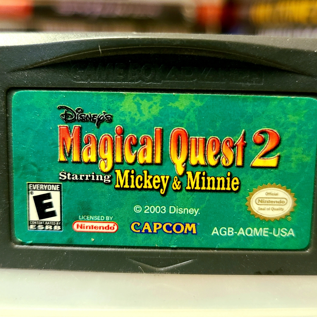 Disney Video Games & Consoles | Disney's Magical Quest 2 Starring Mickey & Minnie (Nintendo Gba, 2003) | Color: Black/Green | Size: Os