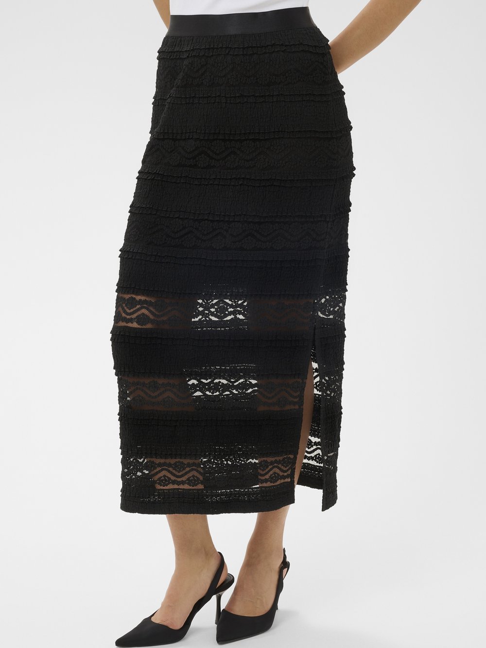 Kaffe Rock KAanne Damen schwarz, XL