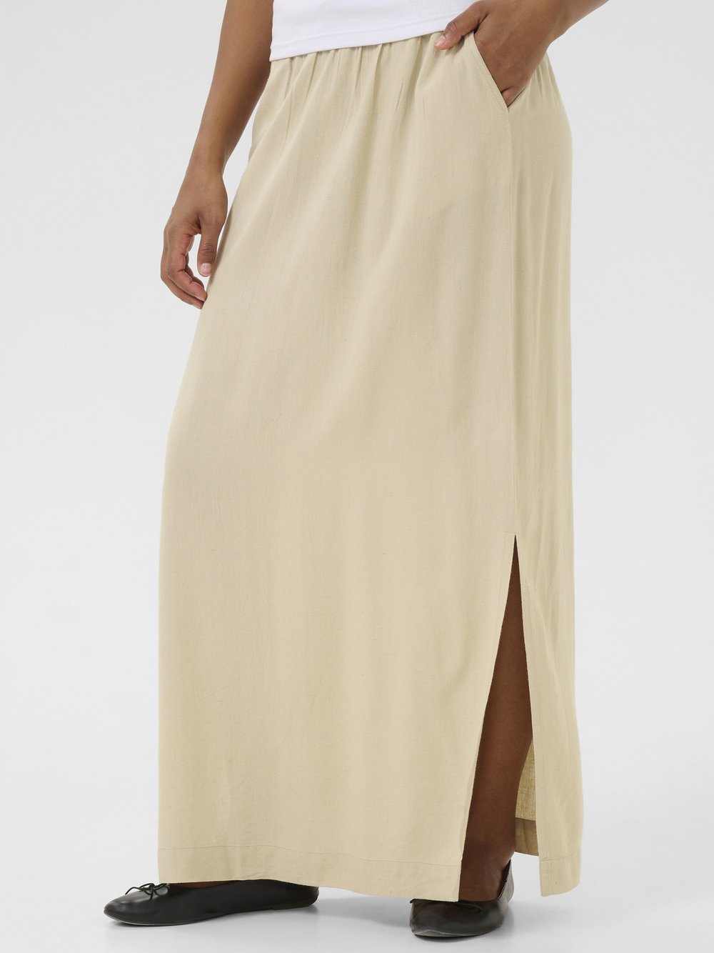 Kaffe Rock KAmilia Damen beige, 42