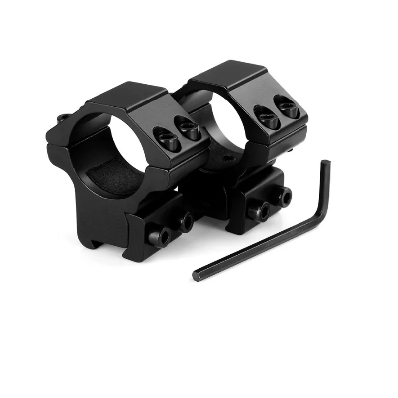 2 teile/para Scope Ring Mount 11mm Schwalbenschwanz Schiene Low Profile 25,4mm 1 "Für Laser Taschenlampe Optische teleskope Image