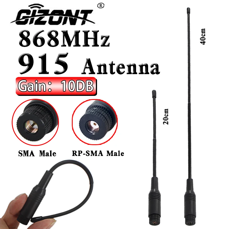 NB-IOT-Antenne LORA-Gateway Weichpeitschenantenne Drahtloses Modul Empfangs- und Sendeantenne 840M 868MHZ 915MHZ Antenne SMA Image