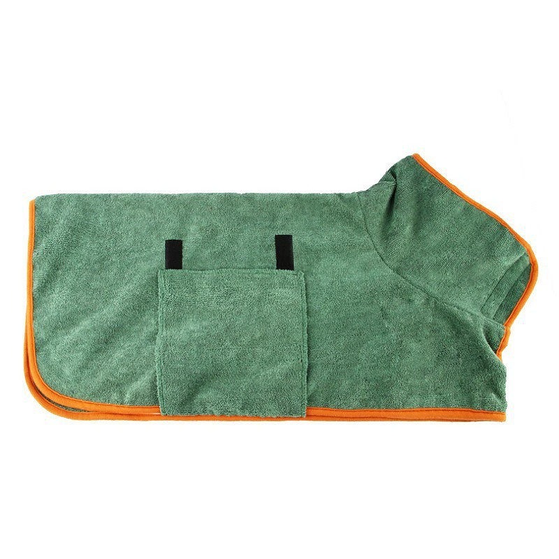Absorbent Pet Bathrobe Quick Drying Dog Towel for Large Small Dogs Cat Bathrobe Clean Pet Supplies