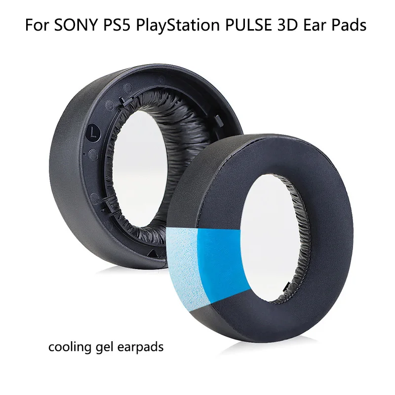 For SONY PS5 For PlayStation PULSE 3D Headset Ear Pads Headphone Earpad Replacement Cushions Ear Cover Earmuff Headphone Earpads