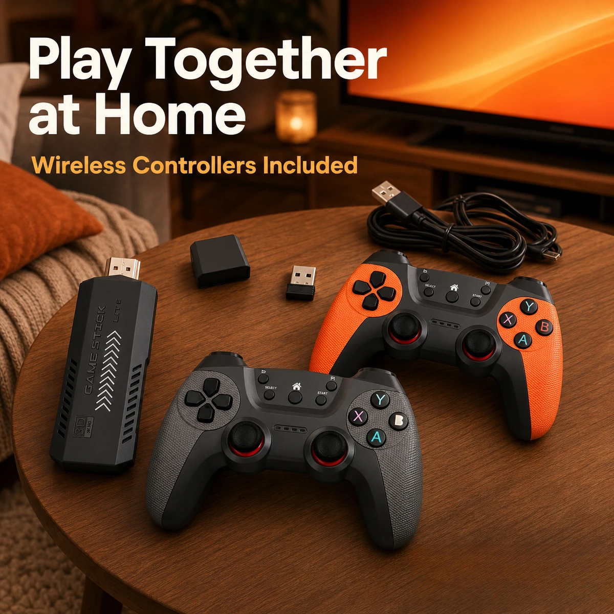 Console de jeu vidéo X2 Pro Ultra TV Game Stick 4K, 20000 jeux pour PSP, jeux rétro arcade, cadeaux pour enfants