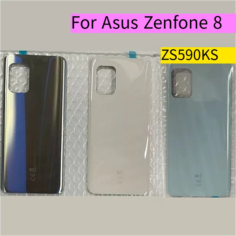 Ersatzgehäuse für Asus ZS590KS, Batterie-Rückabdeckung für Zenfone8, Rückseitige Gehäuseabdeckung, Batterie-Rückabdeckung Image