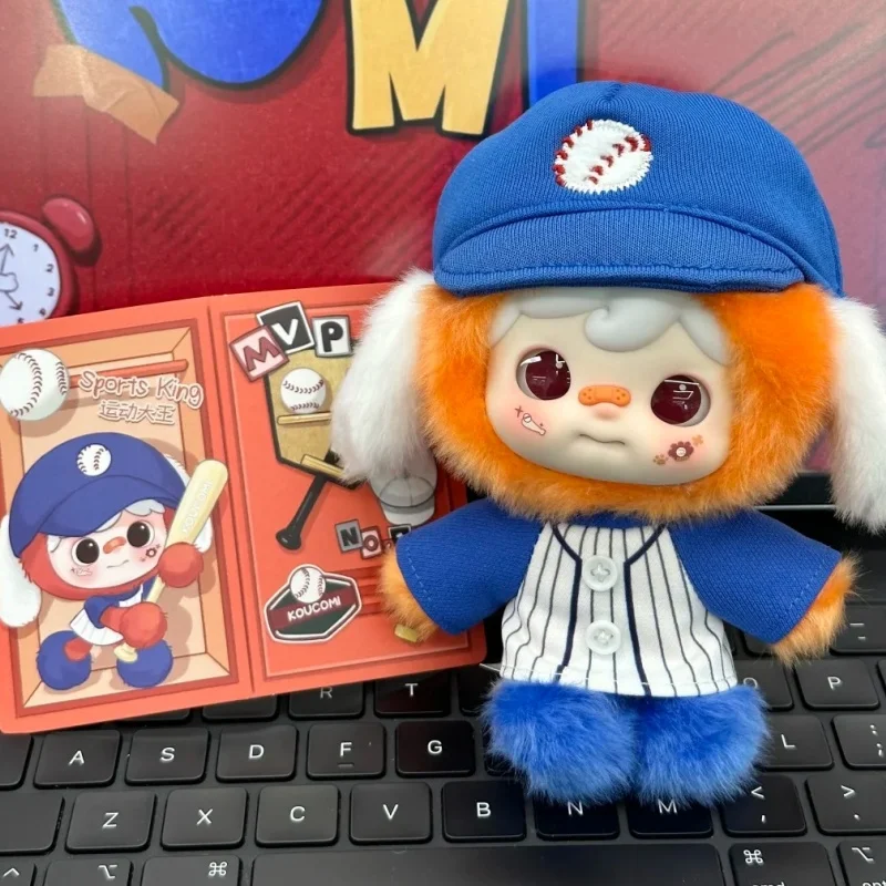 Koucomi I Am The King Serie Blind Box Mystery Box Kawaii Anime Figur Schlüsselanhänger Taschenanhänger Vinyl Plüsch Anhänger Puppe Deko Geburtstagsgeschenk Image