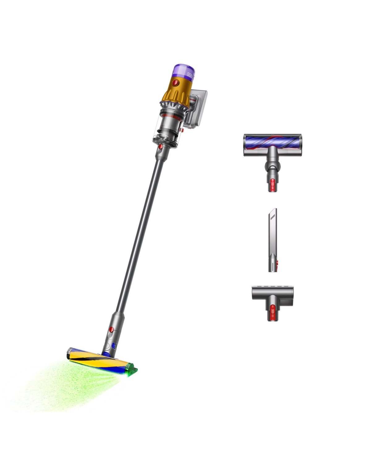 Dyson V12 Detect Slim cordless vacuum | Yellow/Nickel - Yellow/Nickel