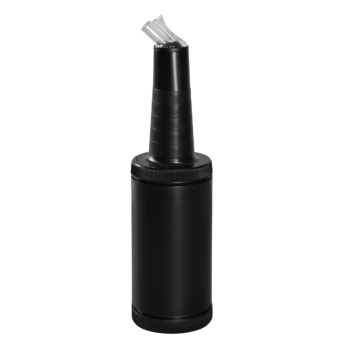B-P-M - Komplett - Deckel + Flaschenhals mit integriertem Dichtring und Tülle mit Entlüftung - komplett - 1.0 lt. - BLACK EDITION Image