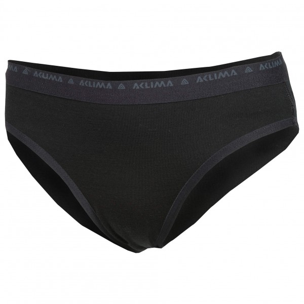 Aclima - Women's LW Briefs - Unterhose Gr M schwarz