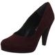 SELECTED FEMME Damen Nina High Heel Suede Pumps, Braun (Russet Brown), 41