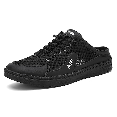 Atmungsaktive Herren-Sneaker aus Mesh, Schnürschuhe für den Alltag, leichte Sportschuhe für Reisen, Outdoor-Aktivitäten und den täglichen Gebrauch Image