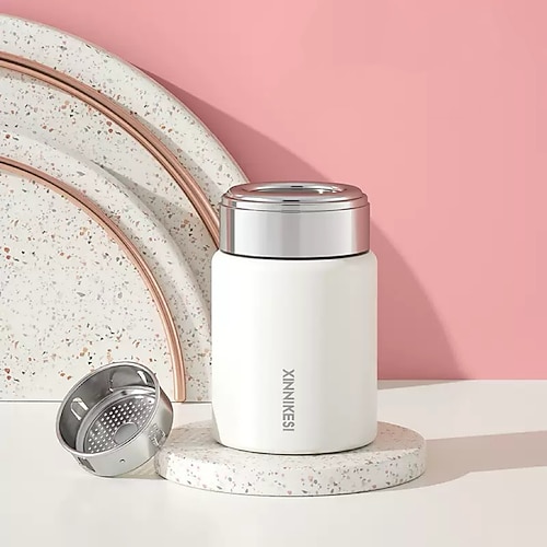 230 ml Mini-Thermosflasche für die Hosentasche, tragbare, vakuumisolierte Edelstahl-Trinkflasche, auslaufsicherer Sportbecher, kompakte Reiseflasche, ideal für Outdoor-Aktivitäten, Schule und den Image