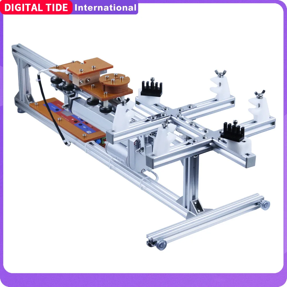 Smart Clamp-Typ Elektrische Badminton Schläger Besaitung Maschine Draht Bahre DIY Schläger Rahmen Threading Maschine Image