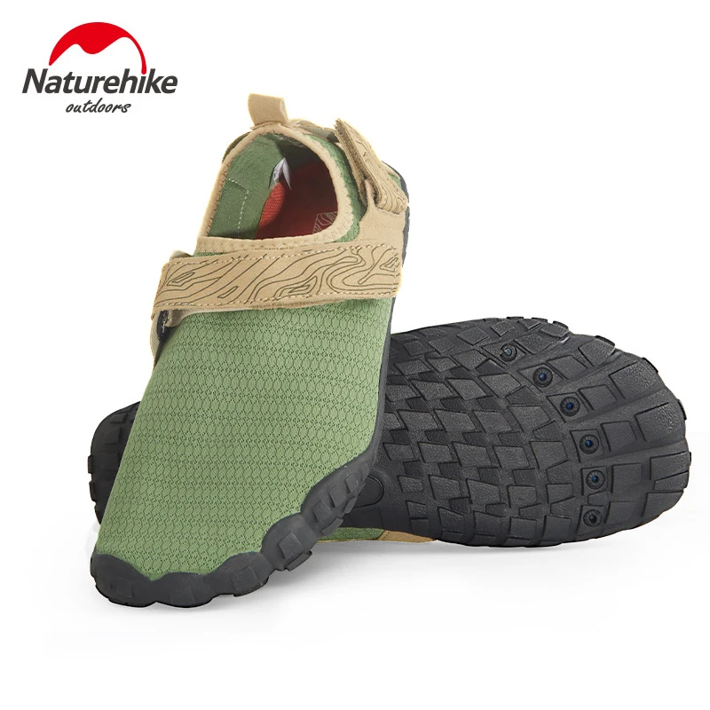 Naturehike Gummi Sohle Waten Schuhe Non-Slip Männer Frauen Weiche Schuhe Dive Stiefel Strand Socken Schuhe Schwimmen Schuhe NH20FS022