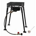 King Kooker Tall Rectangular Outdoor Burner Camp Stove Package Steel in Black/Gray | 28.5 H x 14 W x 14 D in | Wayfair CS 14