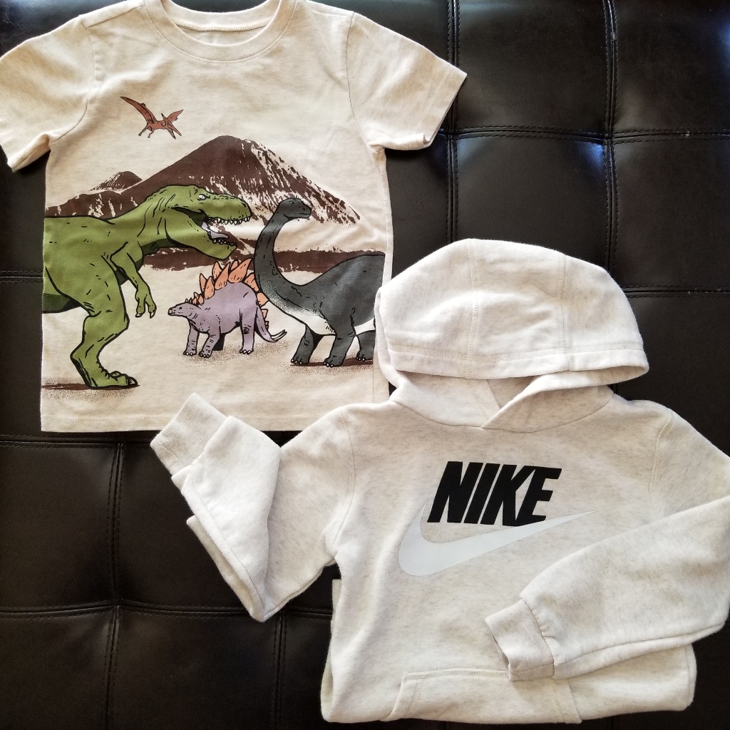 Nike Shirts & Tops | Boy Toddler Clothing Bundle 4t | Color: Cream/Tan | Size: 4tb