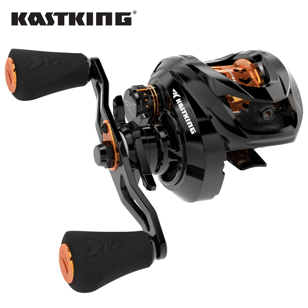 KastKing Zephyr Bait Finesse System BFS Baitcasting Angelrolle 4,5 kg 7 Kugellager 7,2:1 Übersetzungsverhältnis Carbon Angelspule Image