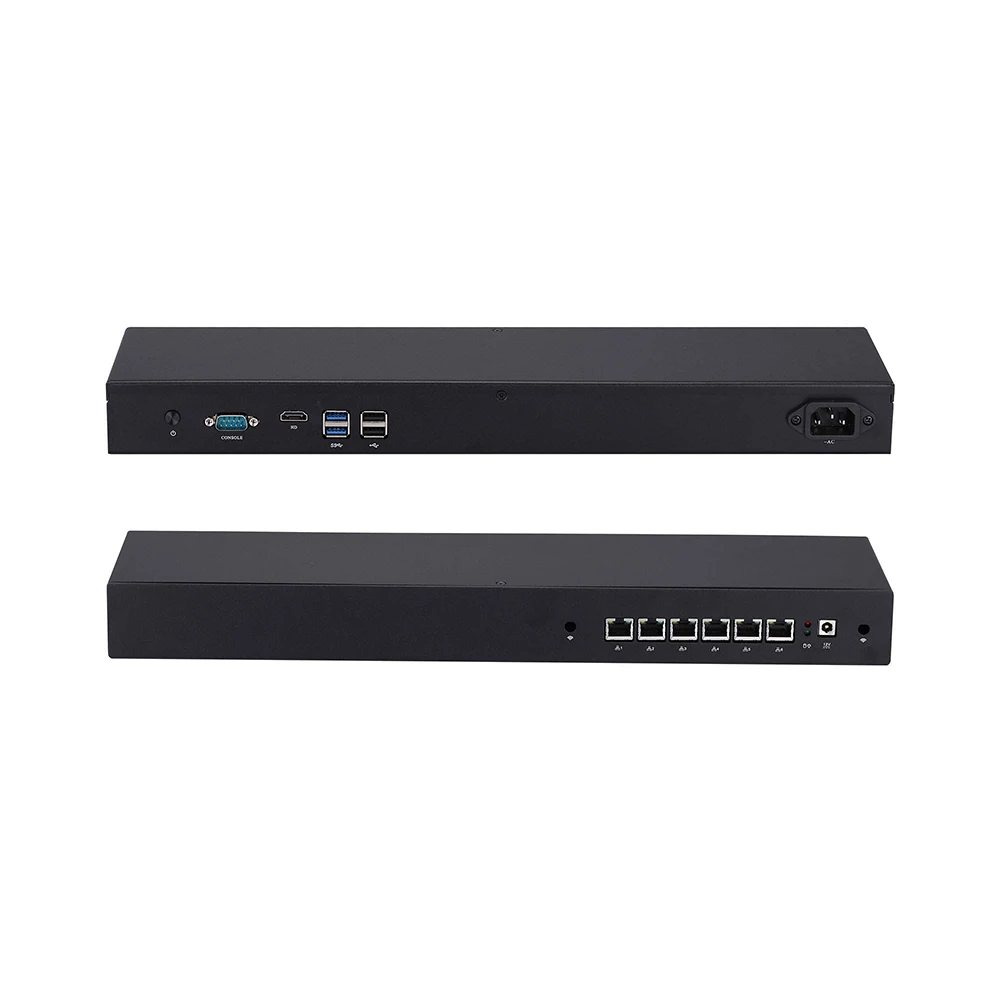 Qotom Mini-PC Q500G6-1U Celeron Core i3 i5 i7 mit 6 Gigabit NIC AES-NI Computer