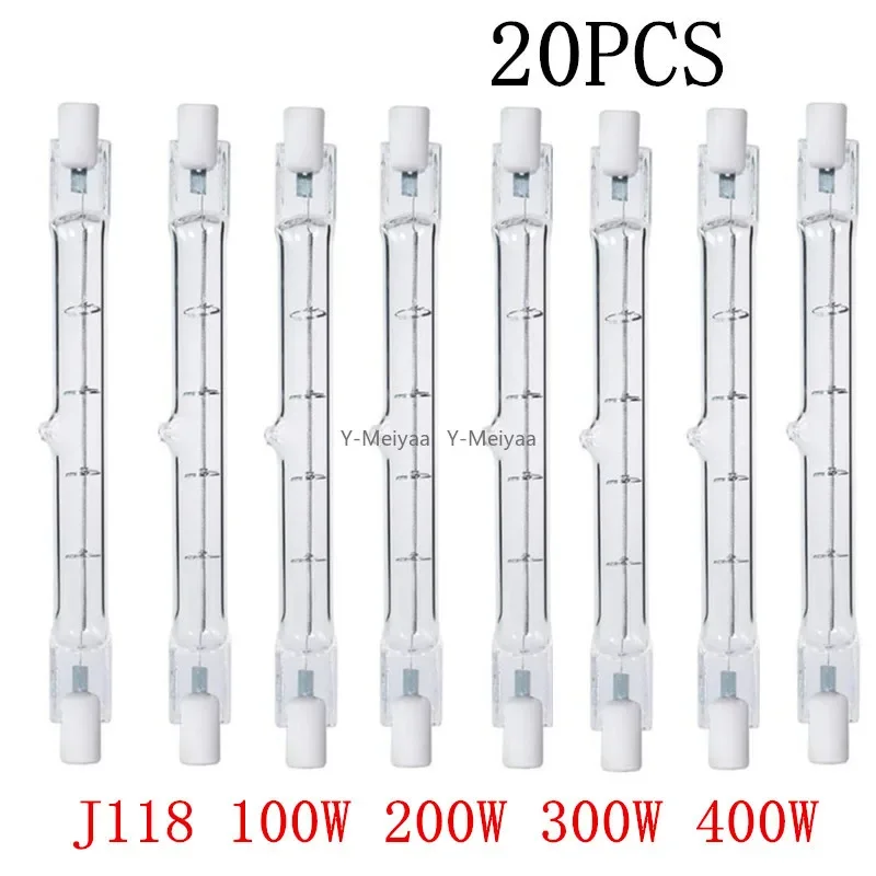 5/10/20PCS J118 100W 200W 300W 400W R7S LED Glas Rohr COB Glühbirne High Power Mais Lampe Ersetzen Halogen Licht Großhandel Image