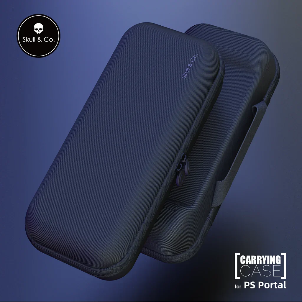 Savage Raven by Skull & Co. Carrying Case Protective Travel Storage Bag Hard shell Pouch for PS Portal PlayStation Portal