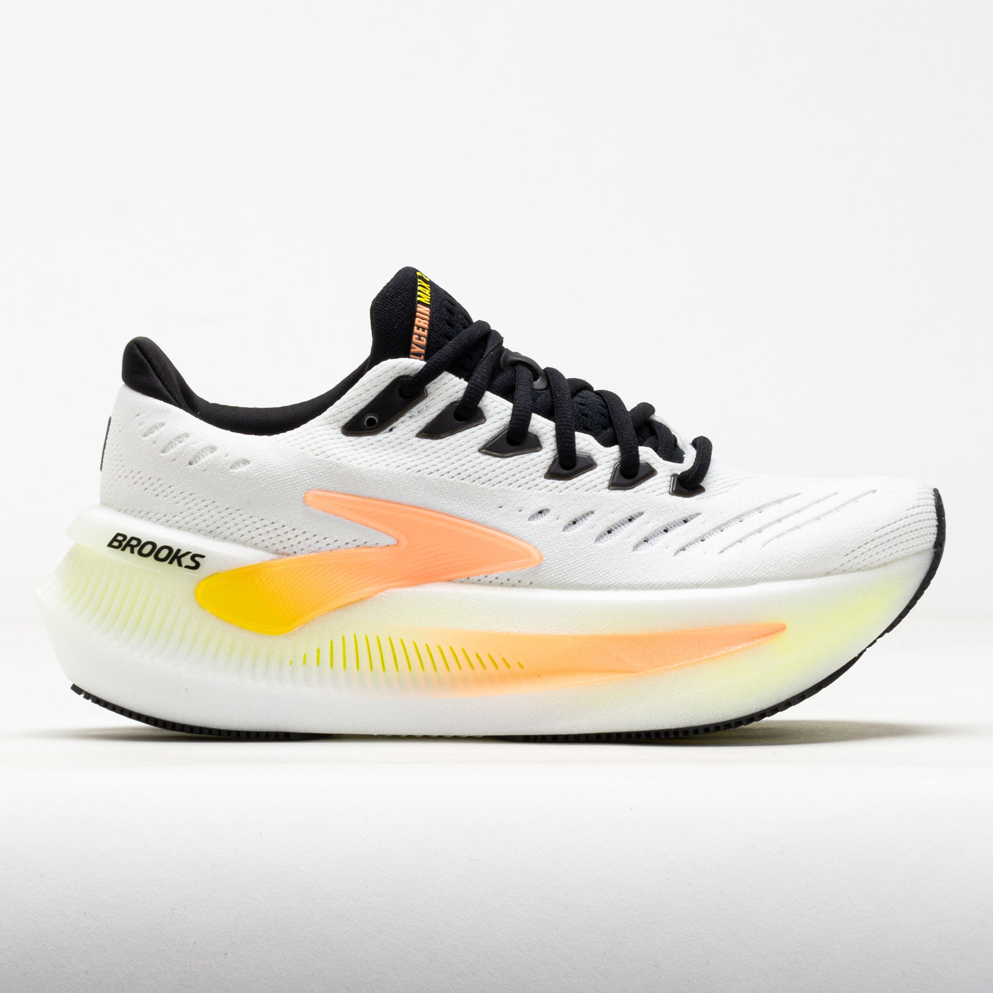 Brooks Glycerin Max 2 Women's Running Shoes White/Cyber Yellow/Nightlife