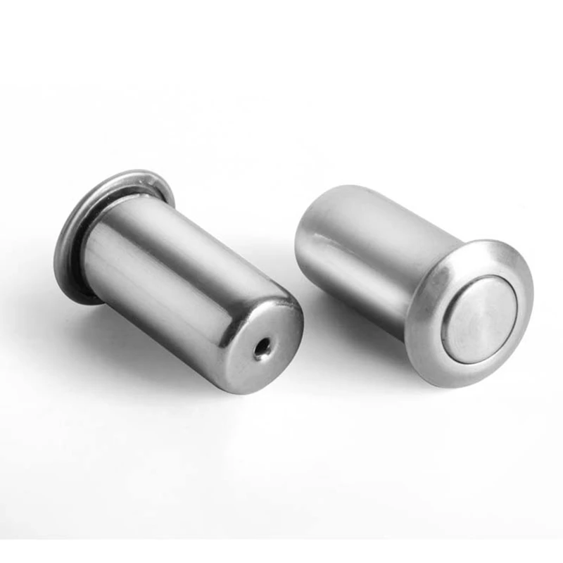 1PC Unsichtbare Tür Latch Verdeckte Latch Für Edelstahl Tür Mit Zubehör Image