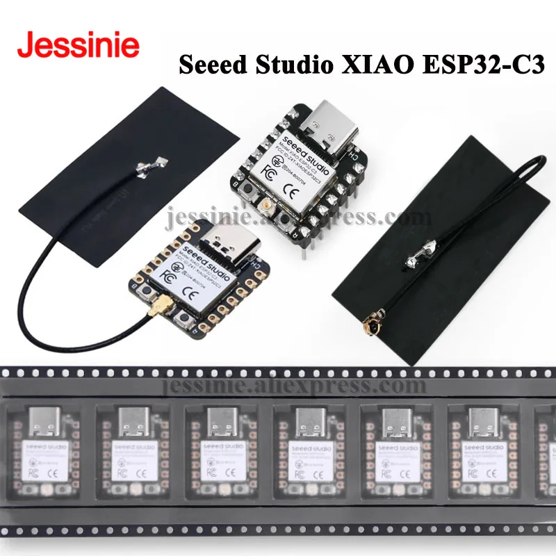10 Stück/1 Stück Seeed Studio XIAO ESP32-C3 Seed ESP32C3 WiFi BLE Drahtloses Modul für Arduino IDE MicroPython CircuitPython Meshtastic Image