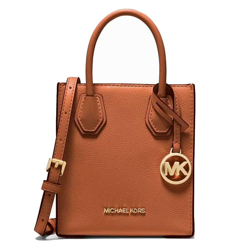 Michael Kors Braune Fell-Handtasche Einheitsgröße