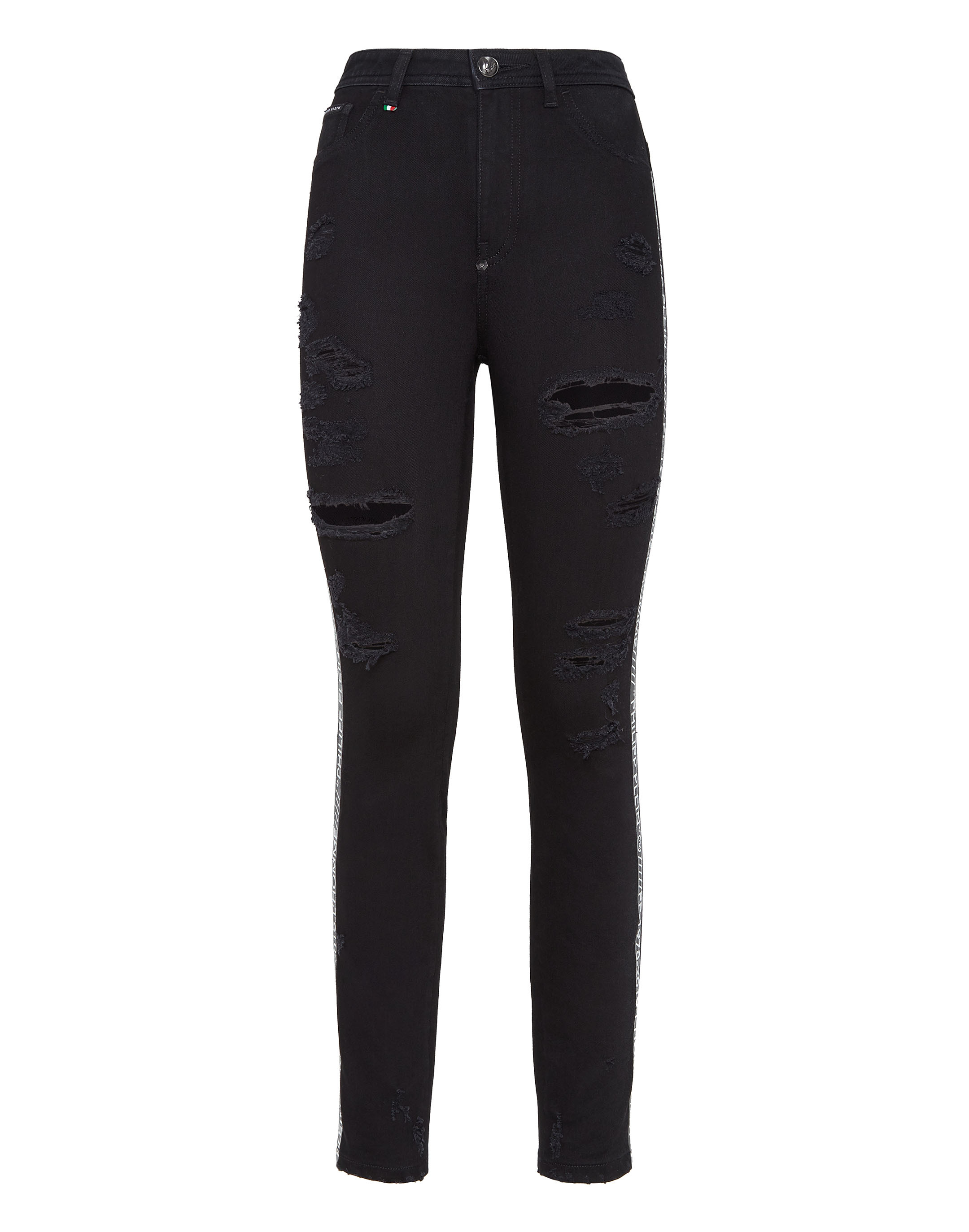 Miss High Waist Jegging Stripes 26 (Größe)