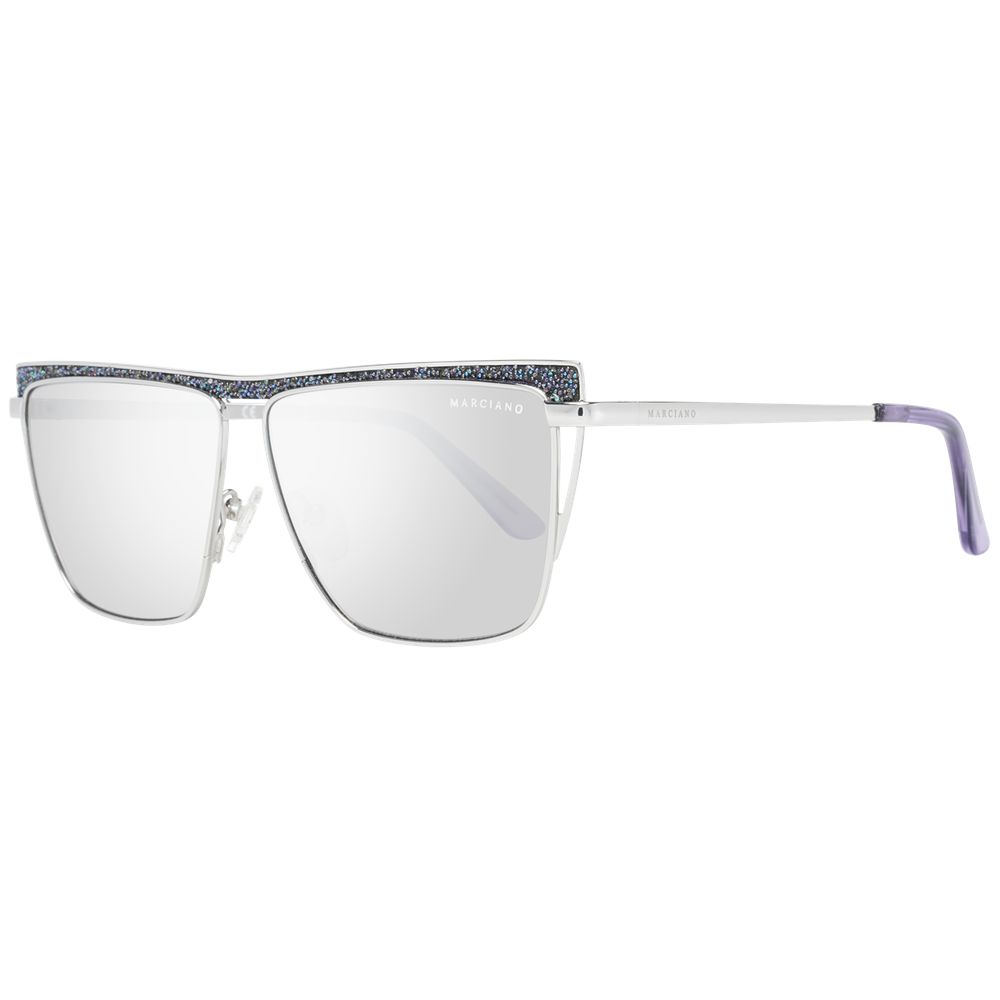 Marciano von Guess Silberne Metallsonnenbrille