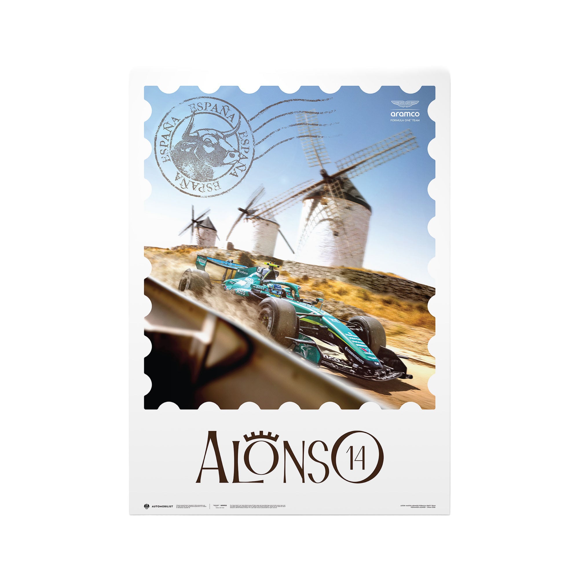 Aston Martin Fernando Alonso 2026 - No Gender Taille: One Size Only