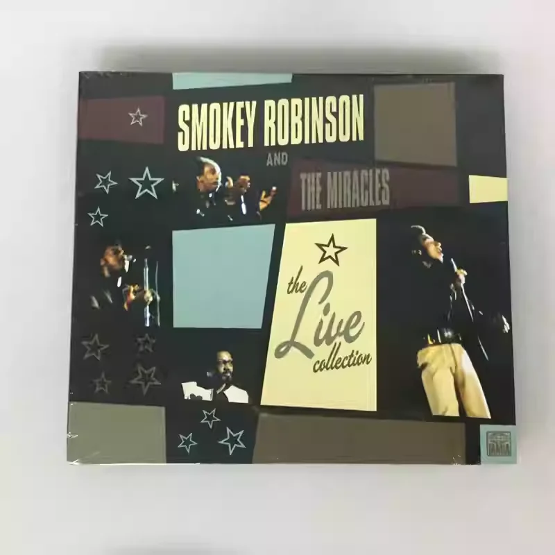 CD Classic Motown Soul & Smooth Soul Album Smokey Robinson & The Miracles Musik-CD The Live Collection Musik-Album 2CD Image