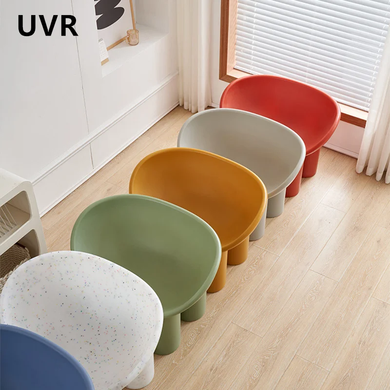 UVR Moderne Einfache Stuhl Einzigen Freizeit Stuhl Im Freien Faul Sofa Stuhl Café Licht Luxus Kreative Eitelkeit Hocker Hause Möbel Image